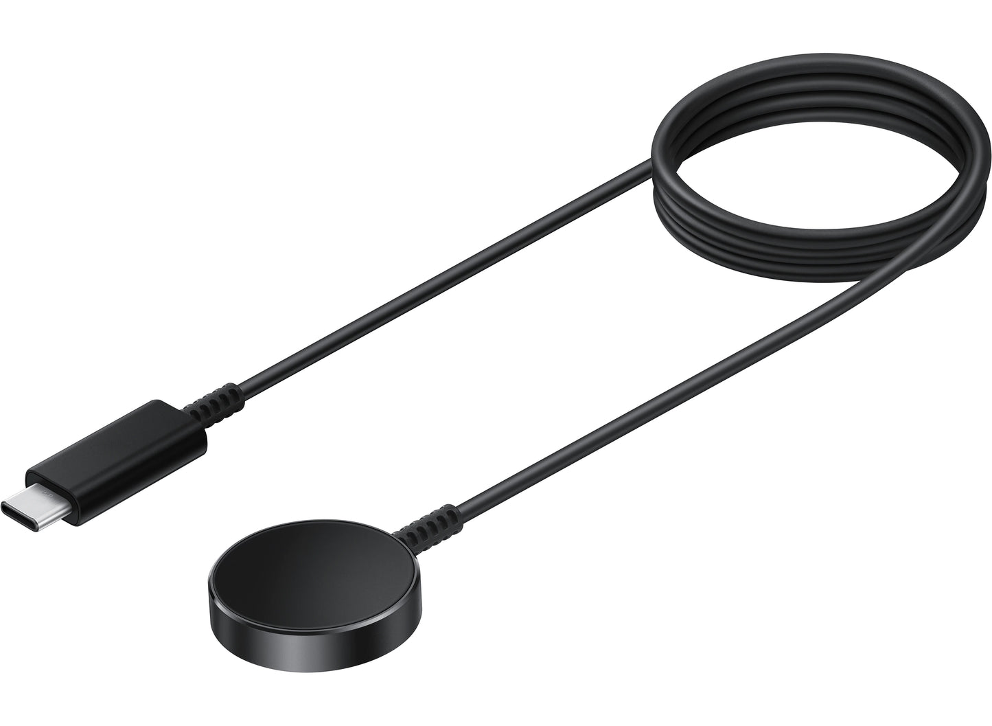 Brezžični polnilec za Samsung Galaxy Watch Series, USB-C, Črn EP-OR900BBEGWW