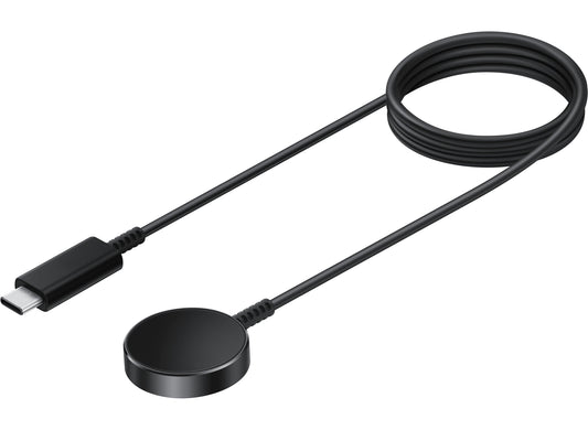 Polnilni kabel za Samsung Galaxy Watch Series, črn EP-OR900BBEGGWWW