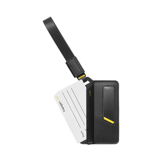 Oznaka za ročno prtljago / kovček Spigen Luggage Tag LF510, črna AHP09776