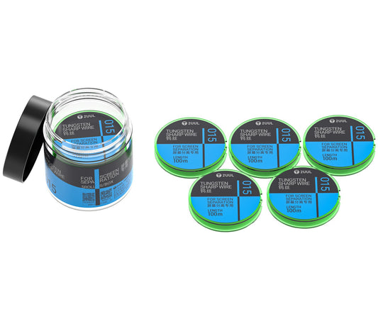 Tungstenova žica 2UUL WS-015, 0,015 mm, 100 m, komplet 5 kosov