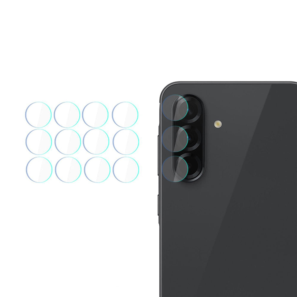 Zaščitna folija za zadnjo kamero 3MK Protection za Samsung Galaxy A57 5G / A37 5G, kaljeno steklo, komplet 4 kosi, prozorna