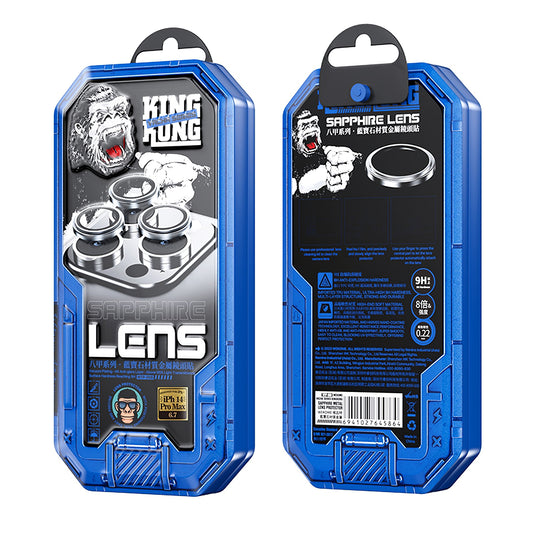 Wekome WTPC-008 Zaščitna folija za zadnjo kamero za Apple iPhone 15 Pro, zaščitena s steklom, zlata