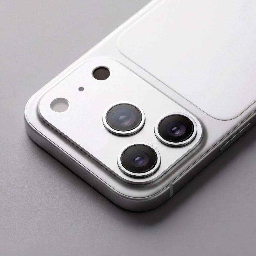 Zaščitna folija za zadnjo kamero Tech-Protect CamFull Fit+ za Apple iPhone 18 Pro, kaljeno steklo, srebrna