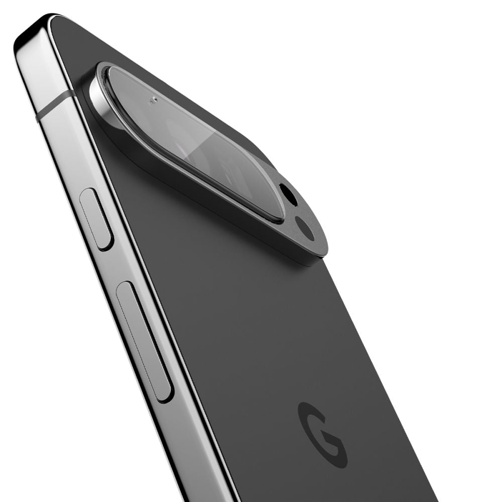 Spigen EZ FIT Zaščitna folija za zadnjo kamero za Google Pixel 9 Pro, zaščiteno steklo, komplet 2 kosov AGL08444