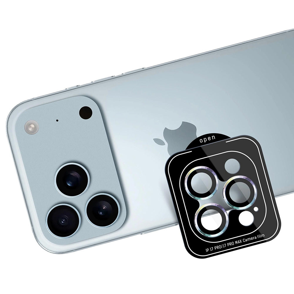 Zaščitna folija za zadnjo kamero 3MK Protection Pro za Apple iPhone 17 Pro Max / 17 Pro, Kaljeno steklo, Večbarvno