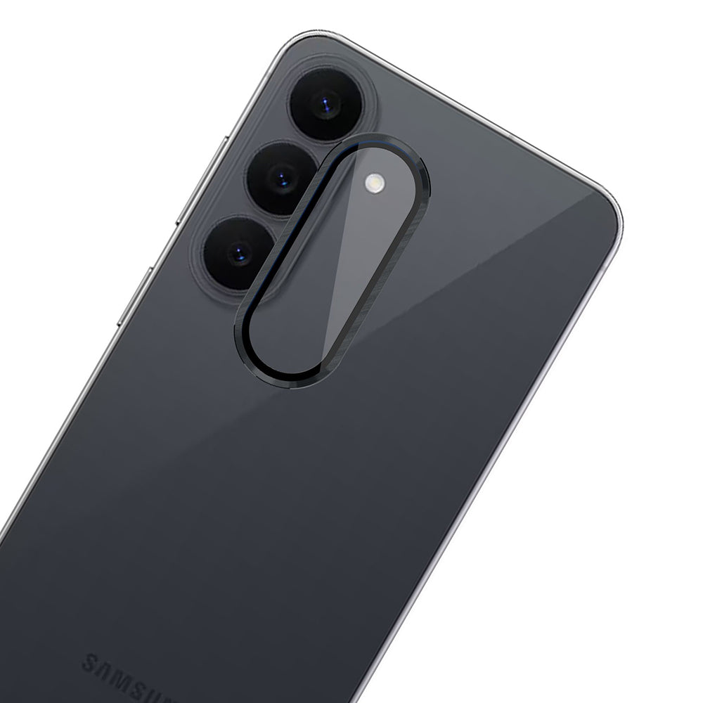 Zaščitna folija za zadnjo kamero 3MK Protection Pro za Samsung Galaxy S26 FE S741, kaljeno steklo, črna