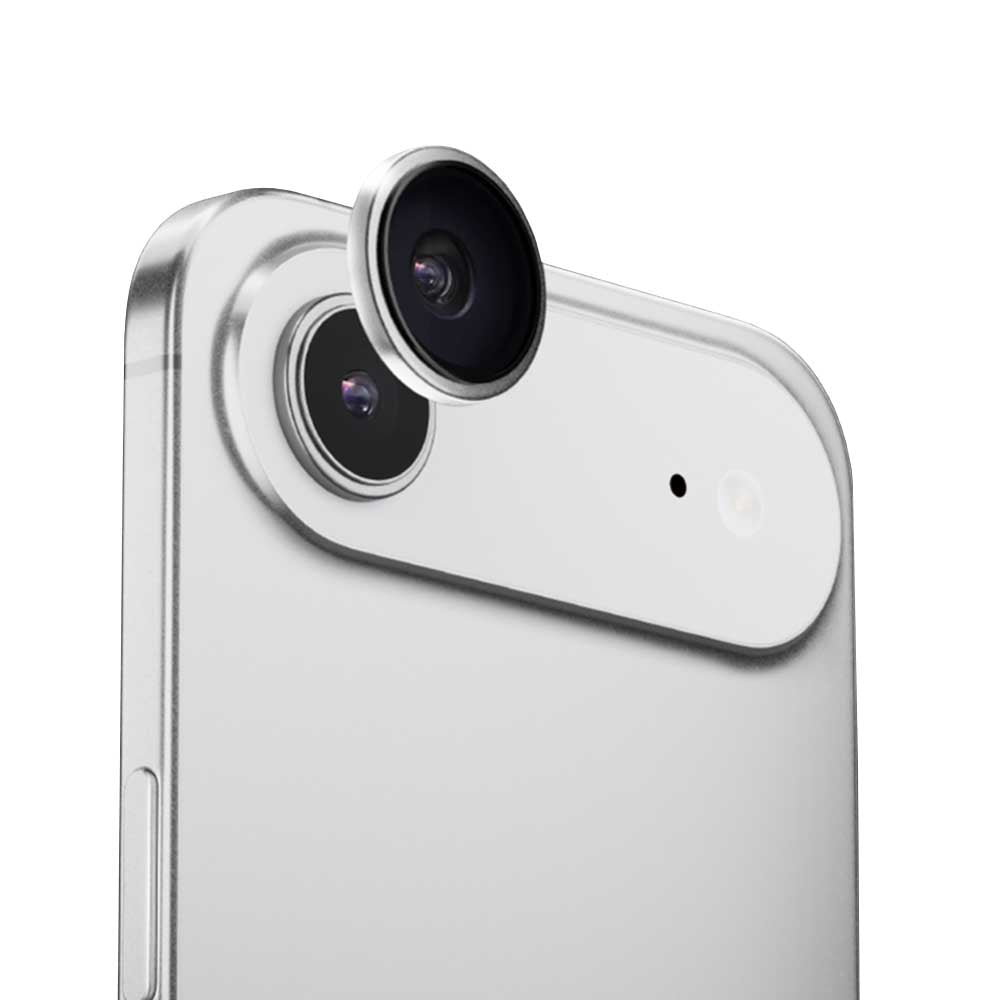 Zaščitna folija za zadnjo kamero Anank AR za Apple iPhone 17 Air, Kaljeno steklo, Srebrna
