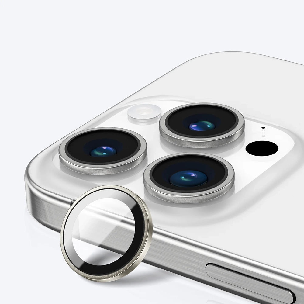 Zaščitna folija za zadnjo kamero Anank AR za Apple iPhone 17, Kaljeno steklo, Srebrna