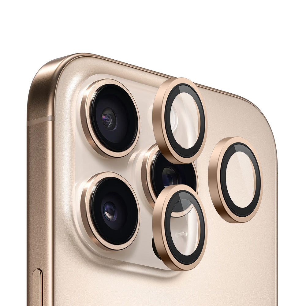 Zaščitna folija za zadnjo kamero Blueo 99 Anti-Reflektiv HD za Apple iPhone 16 Pro Max / 16 Pro, kaljeno steklo, bronasta