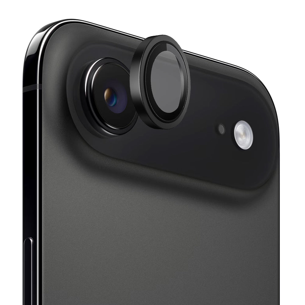 Zaščitna folija za zadnjo kamero Blueo Metal Frame za Apple iPhone 17 Air, Kaljeno steklo, Črna