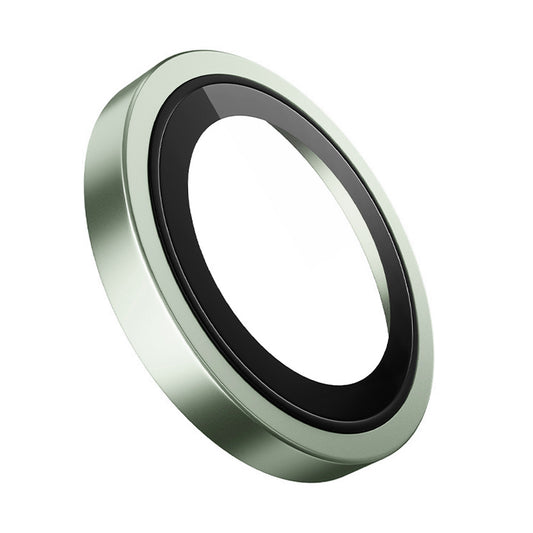 Zaščitna folija za zadnjo kamero Blueo Metal Frame za Apple iPhone 17, Kaljeno steklo, Zelena