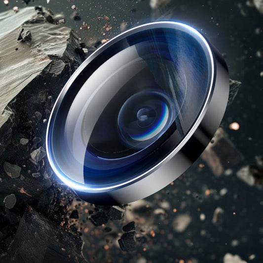 Zaščitna folija za zadnjo kamero ESR Armorite za Apple iPhone 17 / 16 Plus / 16, Kaljeno steklo, Črna