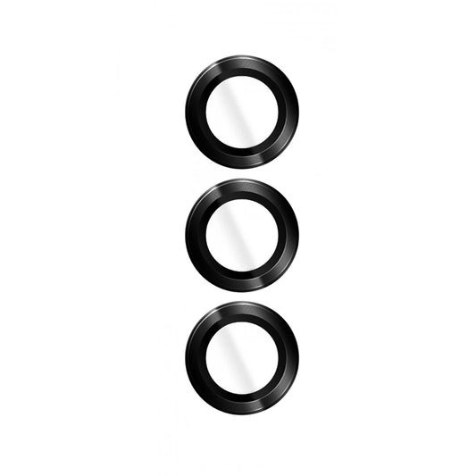 Zaščitna folija za zadnjo kamero Lito S+ za Samsung Galaxy S26 Plus / S26, Kaljeno steklo, Črna