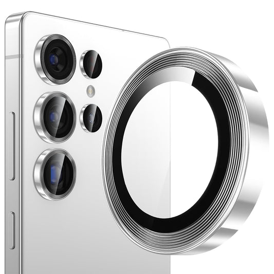 Zaščitna folija za zadnjo kamero Lito S+ za Samsung Galaxy S26 Ultra, Kaljeno steklo, Srebrna