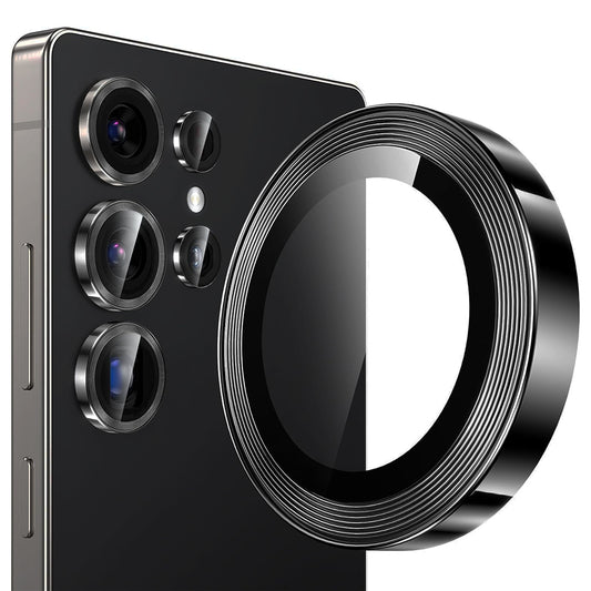 Zaščitna folija za zadnjo kamero Lito S+ za Samsung Galaxy S26 Ultra, Kaljeno steklo, Črna