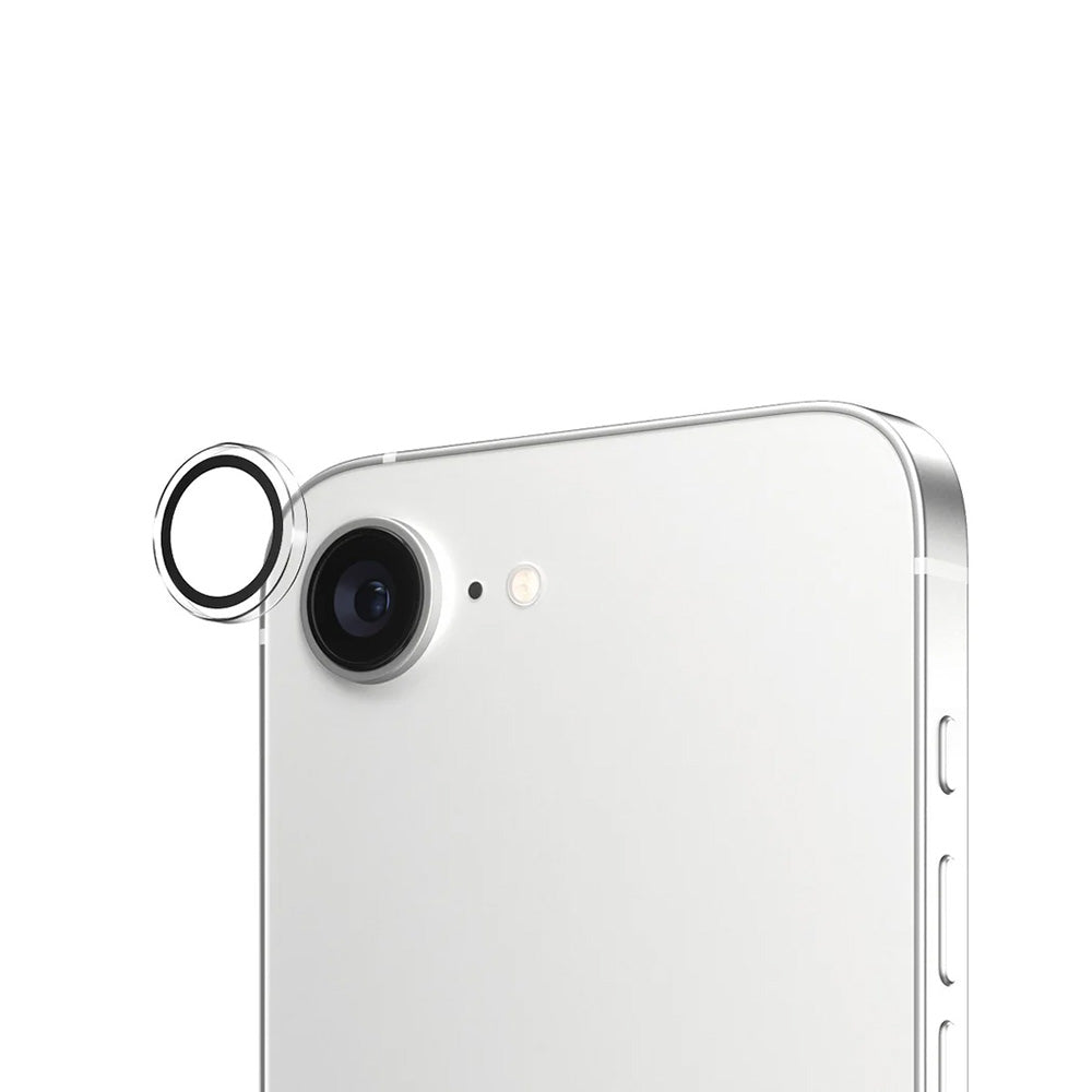 Zaščitna folija za zadnjo kamero PanzerGlass Hoops za Apple iPhone 17e / 16e, Kaljeno steklo, Prozorno