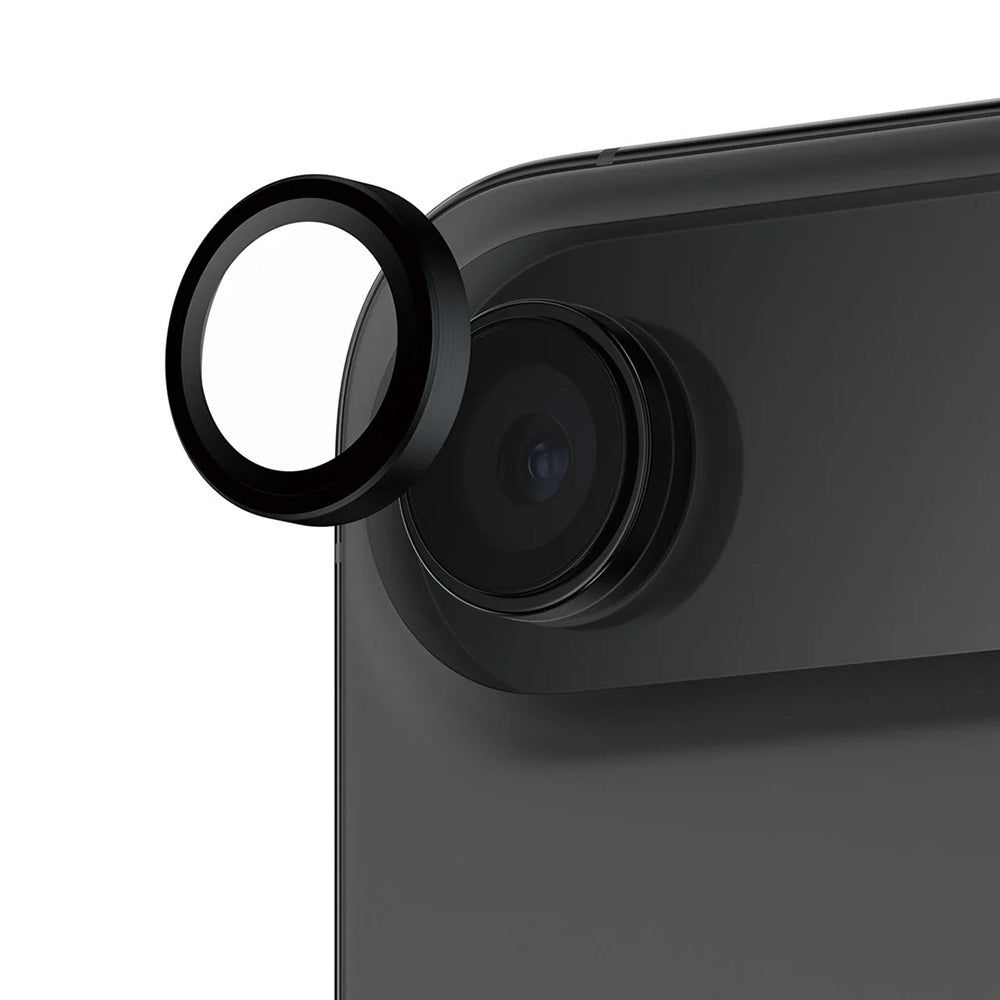 Zaščitna folija za zadnjo kamero PanzerGlass Hoops za Apple iPhone 17 Air, Kaljeno steklo, Črna