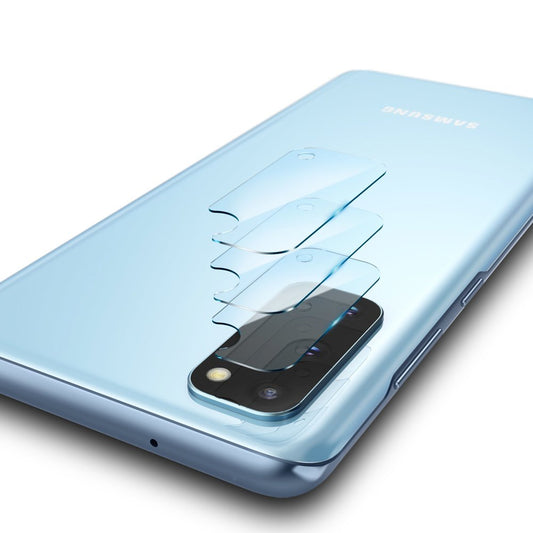 Zaščitna folija za zadnjo kamero Ringke IDGL za Samsung Galaxy S20 5G G981 / S20 G980, Kaljeno steklo, Set 3 kosi, Prozorna