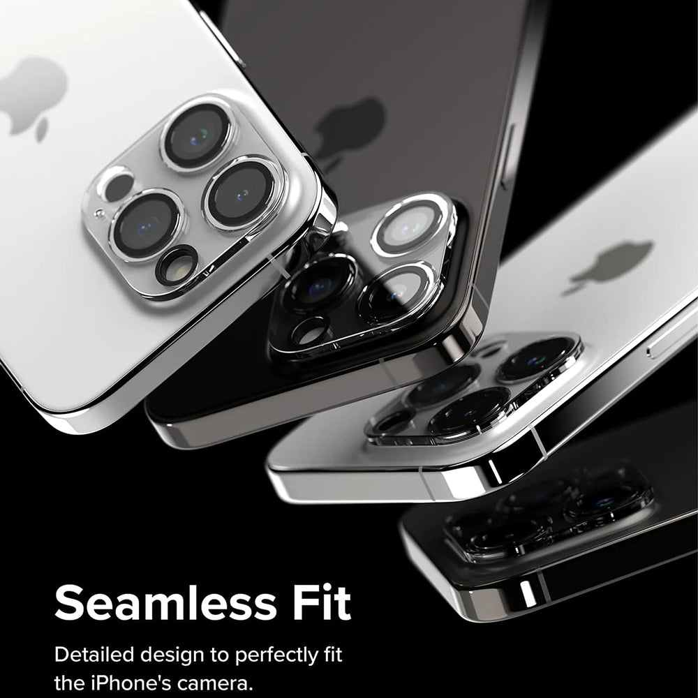Zaščitna folija za zadnjo kamero Ringke za Apple iPhone 15 Pro, kaljeno steklo, komplet 2 kosa, prozorna