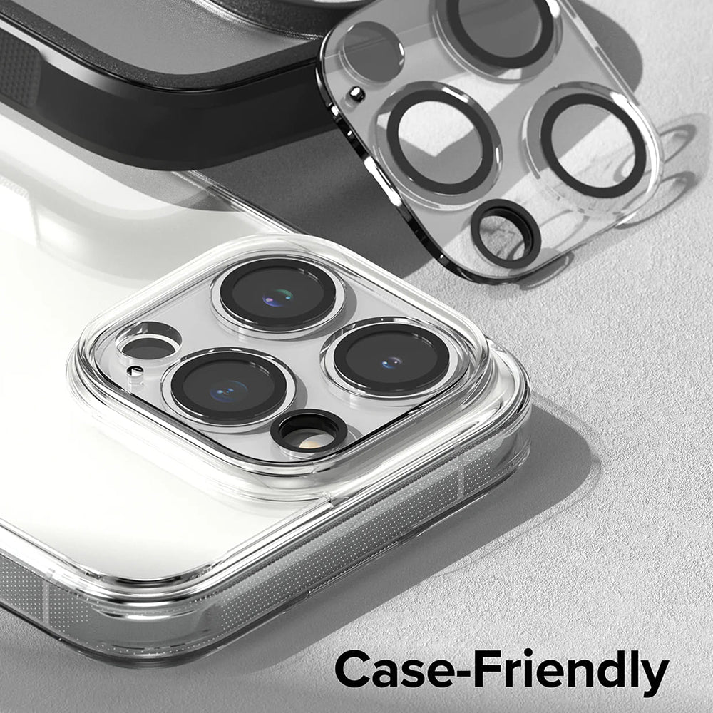 Zaščitna folija za zadnjo kamero Ringke za Apple iPhone 15 Pro, kaljeno steklo, komplet 2 kosa, prozorna