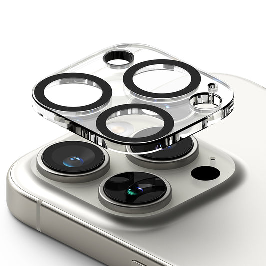 Zaščitna folija za zadnjo kamero Ringke za Apple iPhone 16 Pro Max / 16 Pro, Kaljeno steklo, Set 2 kosa, Prozorna