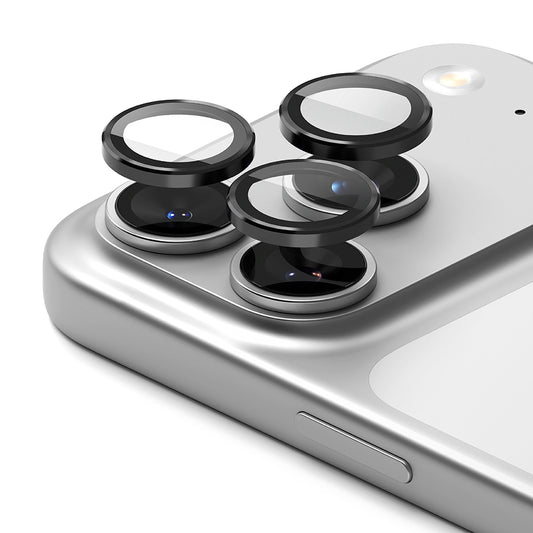 Zaščitna folija za zadnjo kamero Ringke za Apple iPhone 17 Pro Max / 17 Pro, Kaljeno steklo, Črna