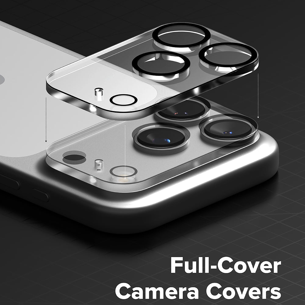 Zaščitna folija za zadnjo kamero Ringke za Apple iPhone 18 Pro Max, kaljeno steklo, komplet 2 kosa, prozorna