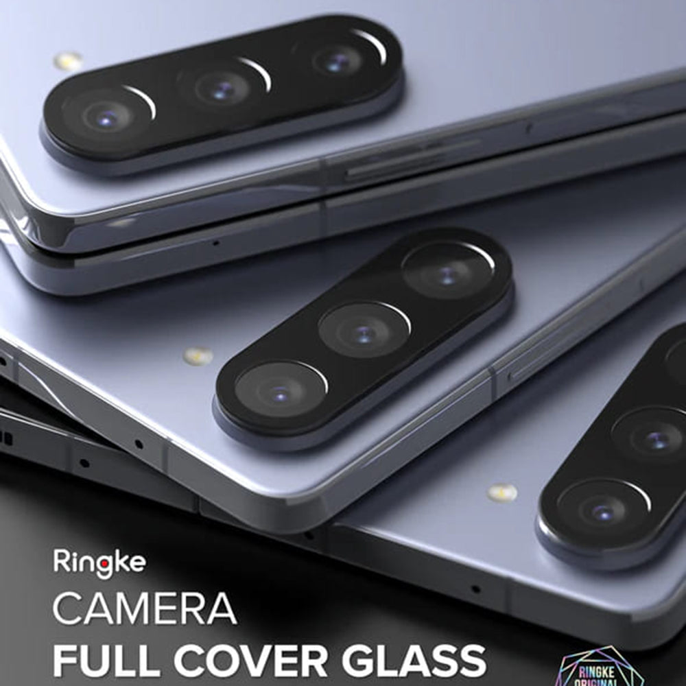 Zaščitna folija za zadnjo kamero Ringke za Samsung Galaxy Z Fold5 F946, kaljeno steklo, komplet 2 kosa, prozorna