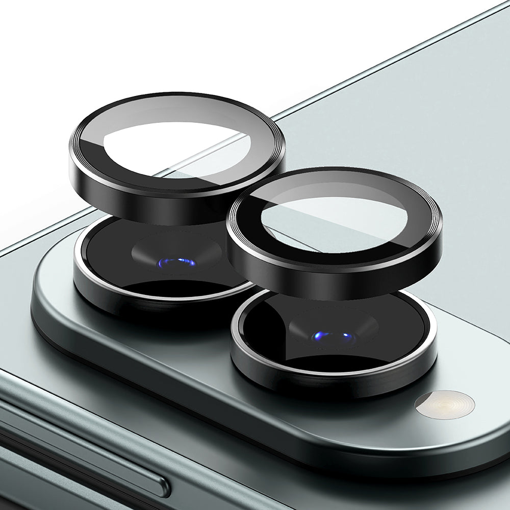 Zaščitna folija za zadnjo kamero Ringke za Samsung Galaxy Z Fold8 F971, kaljeno steklo, komplet 2 kosa, črna