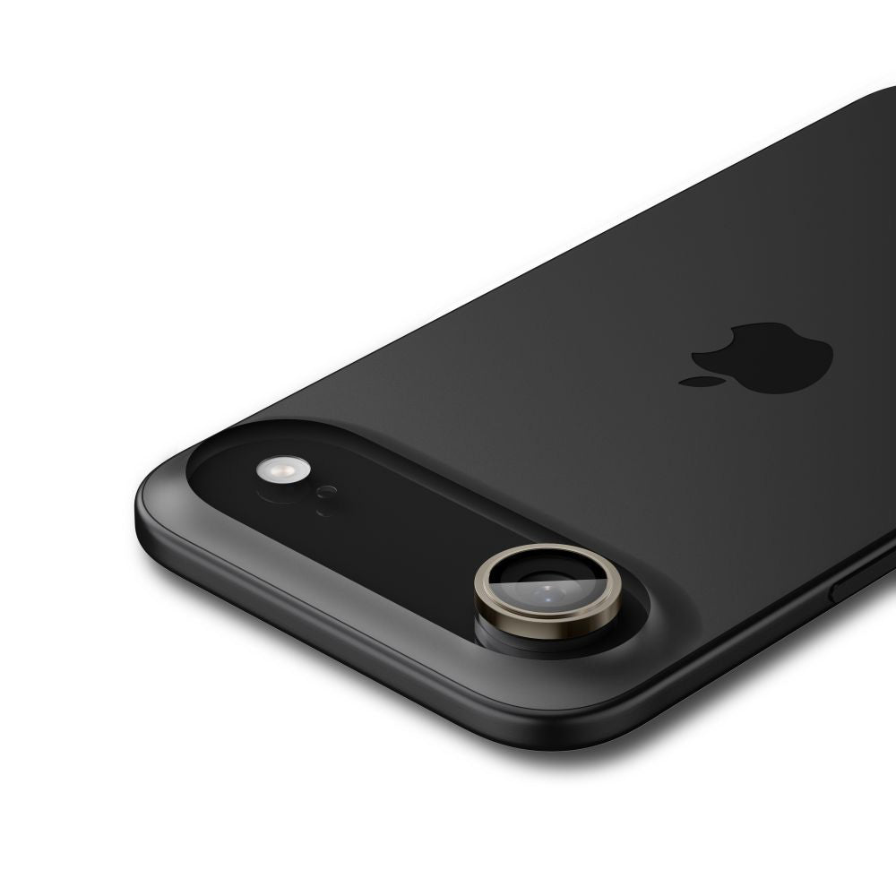 Zaščitna folija za zadnjo kamero Spigen GlastR EZ FIT Optik Pro za Apple iPhone 17 Air, Kaljeno steklo, Set 2 kosa, Zlata AGL10131