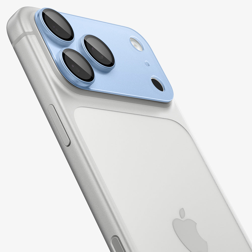 Zaščitna folija za zadnjo kamero Spigen GlastR EZ FIT Optik Pro XL za Apple iPhone 18 Pro Max, kaljeno steklo, modra AGL12041
