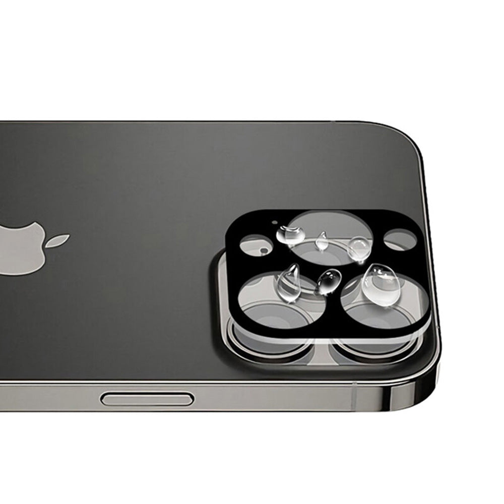Zaščitna folija za zadnjo kamero Techsuit za Apple iPhone 13 Pro Max / 13 Pro, kaljeno steklo, črna
