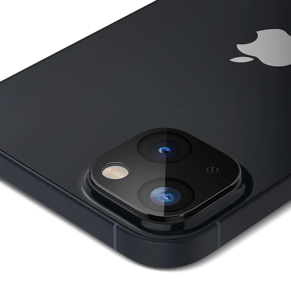 Zaščitna folija za zadnjo kamero Techsuit za Apple iPhone 14 Plus / 14, kaljeno steklo, črna