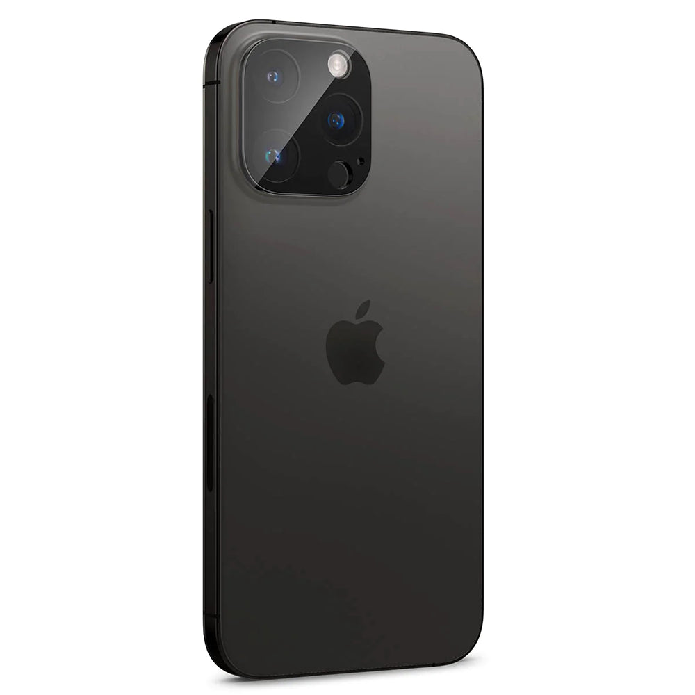 Zaščitna folija za zadnjo kamero Techsuit za Apple iPhone 14 Pro Max / 14 Pro, kaljeno steklo, črna