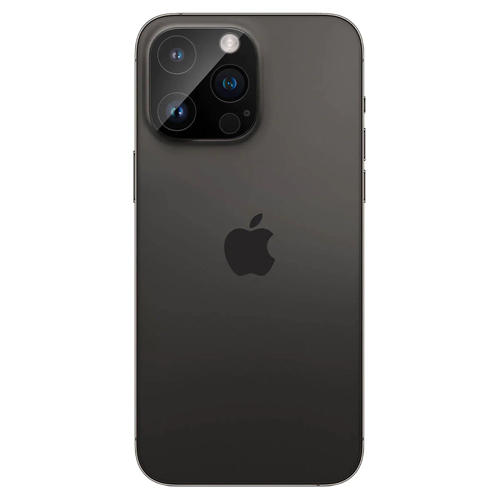 Zaščitna folija za zadnjo kamero Techsuit za Apple iPhone 14 Pro Max / 14 Pro, kaljeno steklo, črna