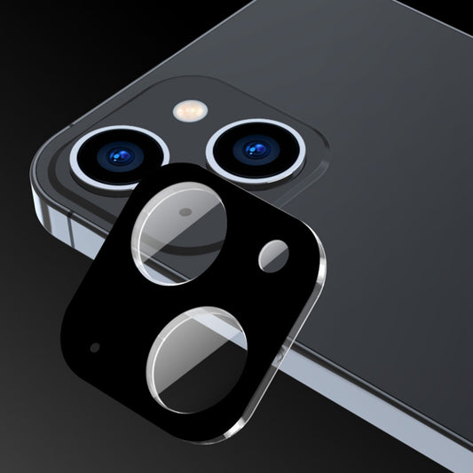Zaščitna folija za zadnjo kamero Techsuit za Apple iPhone 15 Plus / 15, kaljeno steklo, črna