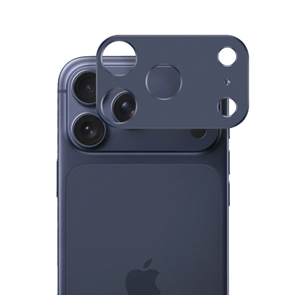Zaščitna folija za zadnjo kamero Techsuit za Apple iPhone 17 Pro, kaljeno steklo, temno modra