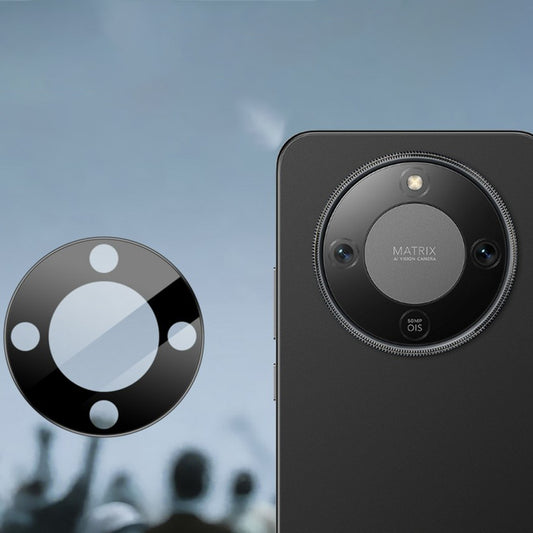 Zaščitna folija za zadnjo kamero Techsuit za Honor Magic8 Lite, Kaljeno steklo, Črna