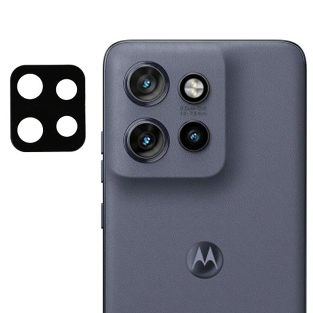 Zaščitna folija za zadnjo kamero Techsuit za Motorola ThinkPhone 25 / Edge 50 Neo, kaljeno steklo, črna