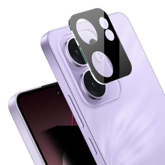 Zaščitna folija za zadnjo kamero Techsuit za Oppo Reno13 FS 5G / Reno13 F 4G / Reno13 F, kaljeno steklo, črna