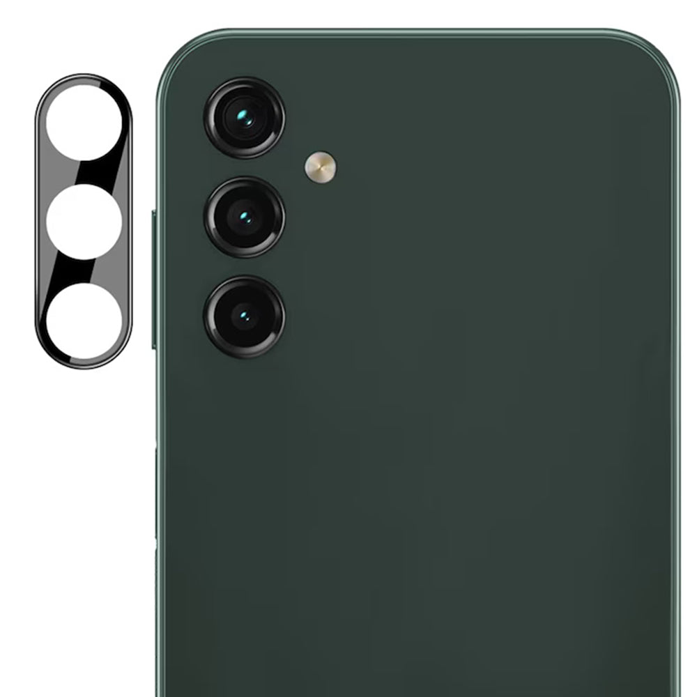 Zaščitna folija za zadnjo kamero Techsuit za Samsung Galaxy A16 5G A166 / A16 4G A165, kaljeno steklo, črna