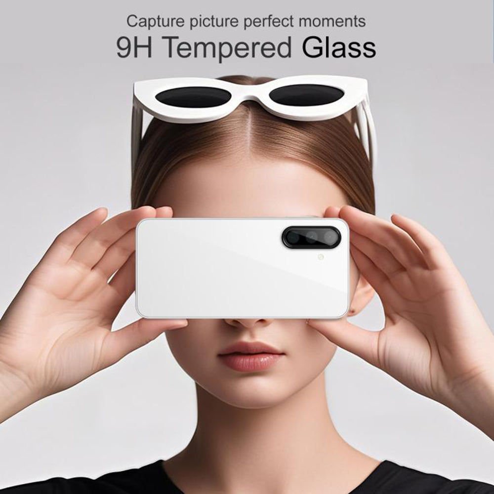Zaščitna folija za zadnjo kamero Techsuit za Samsung Galaxy A17 4G / A17 5G, kaljeno steklo, črna