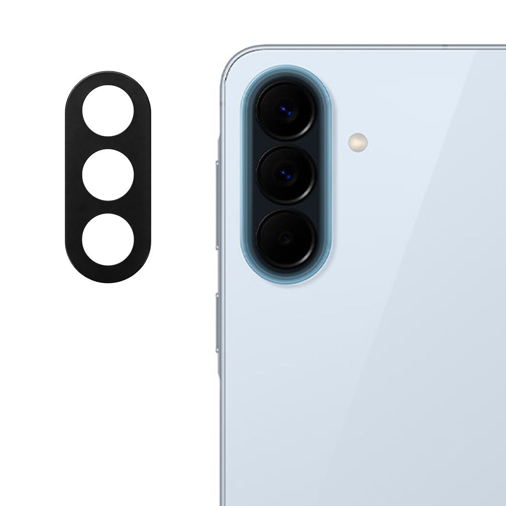 Zaščitna folija za zadnjo kamero Techsuit za Samsung Galaxy A57 5G, Kaljeno steklo, Črna