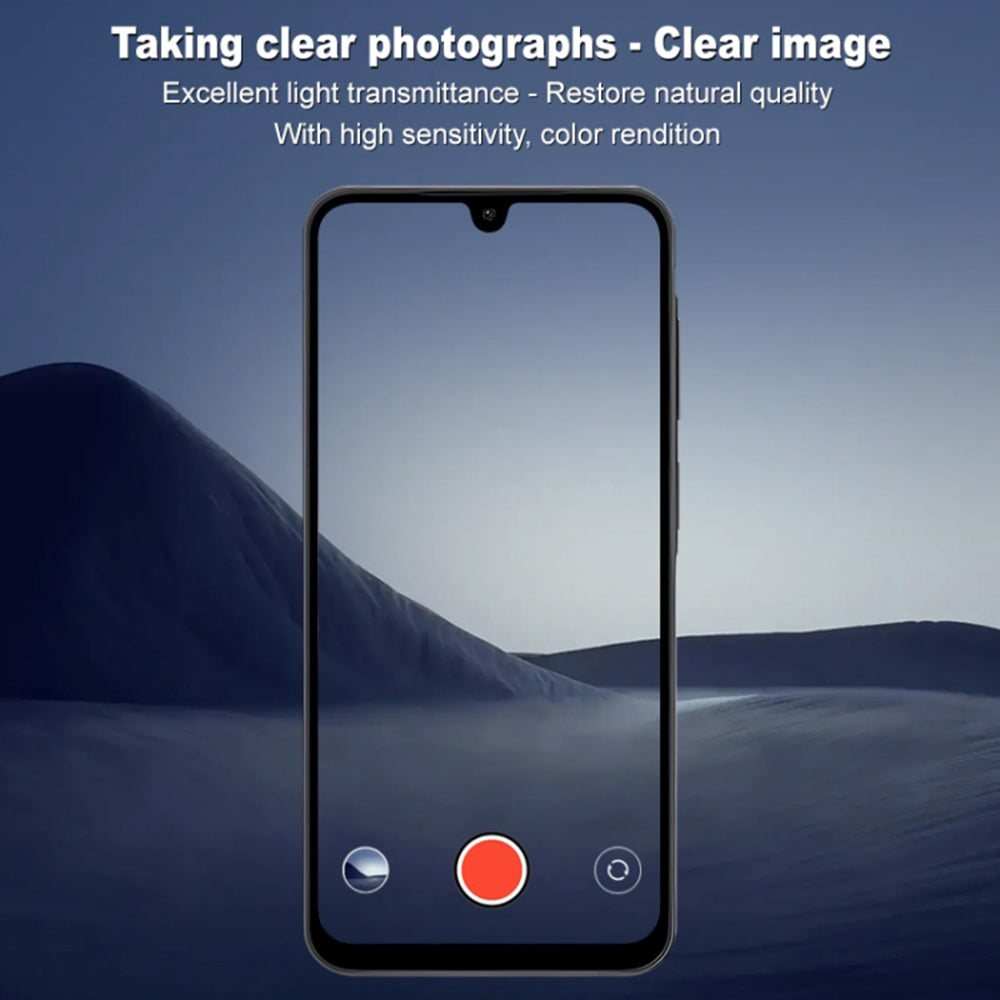 Zaščitna folija za zadnjo kamero Techsuit za Samsung Galaxy A57 5G, Kaljeno steklo, Črna