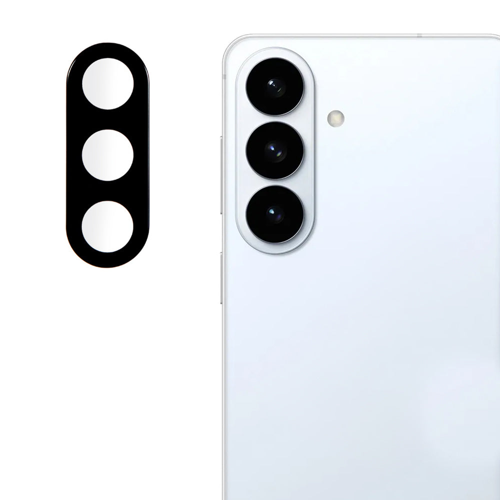 Zaščitna folija za zadnjo kamero Techsuit za Samsung Galaxy S26 Plus S947, Kaljeno steklo, Črna