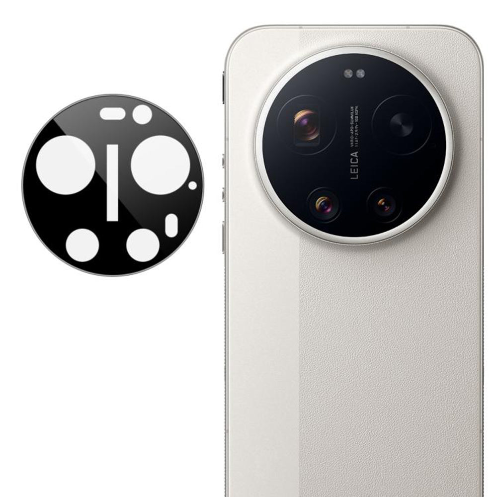 Zaščitna folija za zadnjo kamero Techsuit za Xiaomi 17 Ultra, Kaljeno steklo, Črna