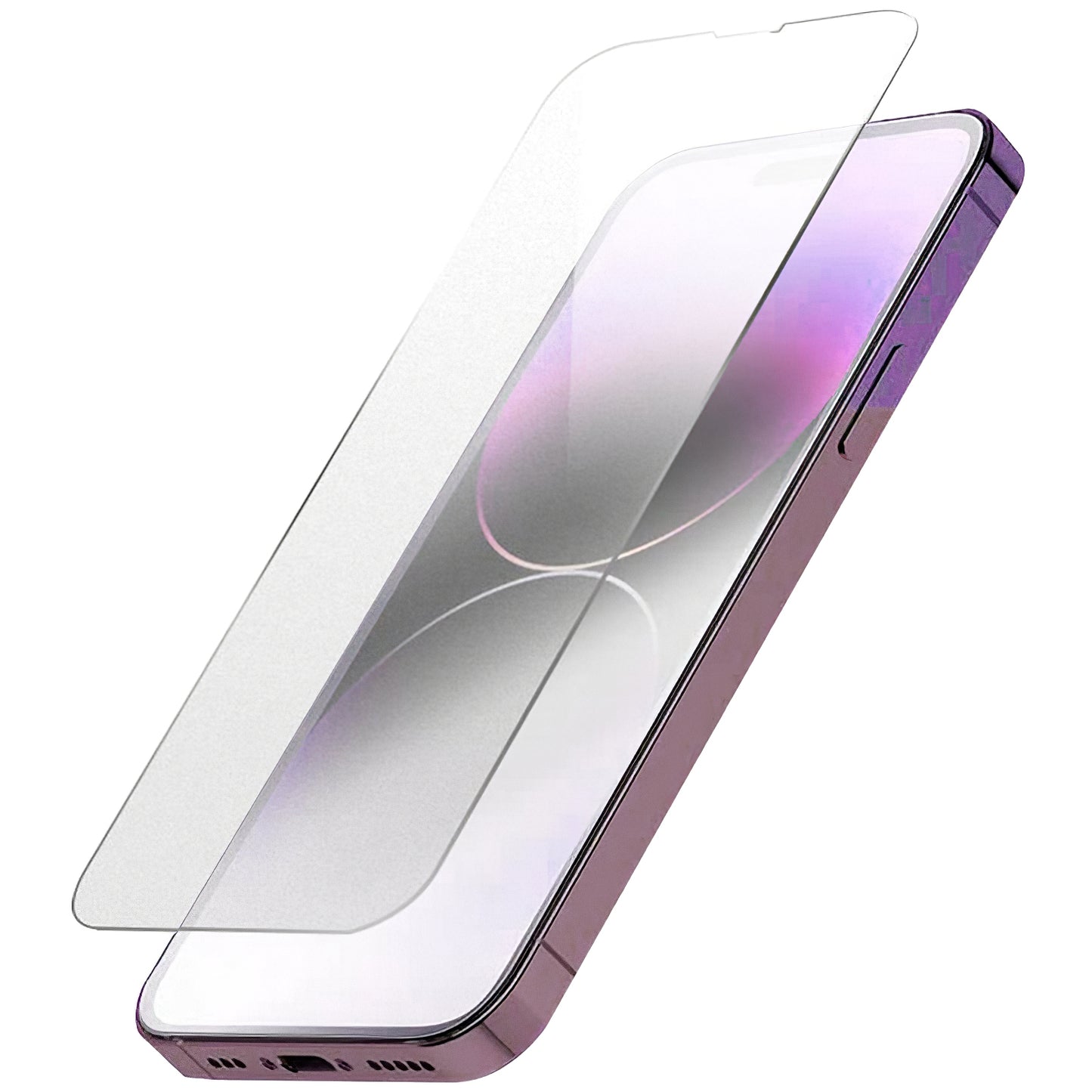 Zaščitna folija Matte OEM za Honor X7a, Kaljeno steklo, Polno lepljenje, 2.5D