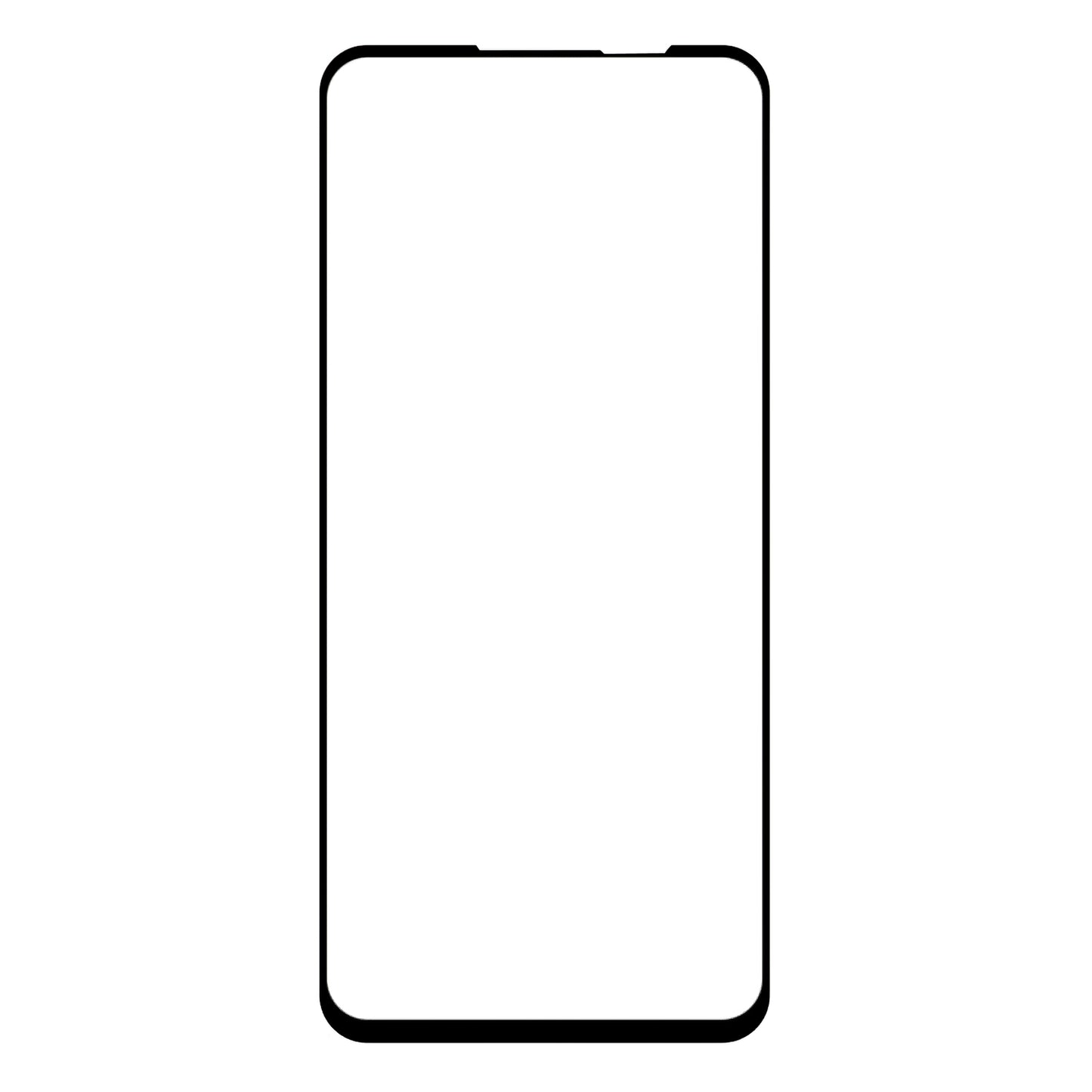Keramični ščitnik zaslona OEM za Motorolo Moto G54 Power Edition / G14 / G54 / G73, prilagodljivo steklo, polno lepilo, 5D, črn