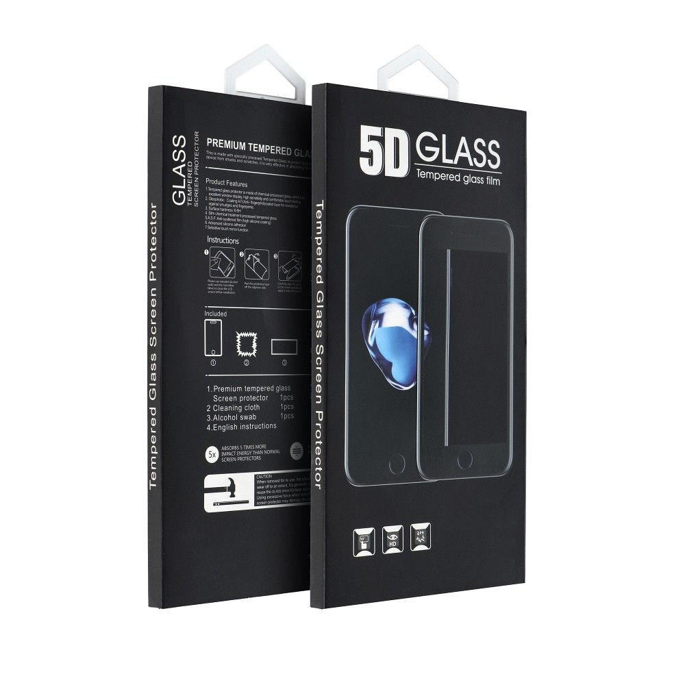 OEM zaščitna folija za zaslon za Samsung Galaxy A32 5G A326, kaljeno steklo, polno lepilo, 5D, črna