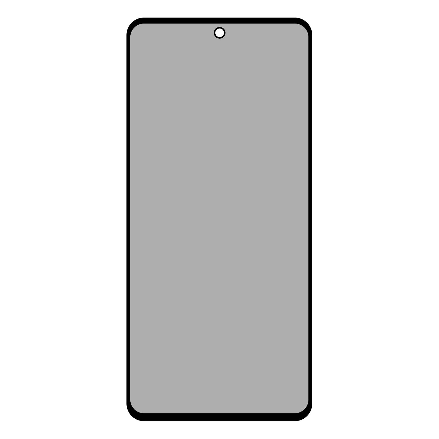 Zaščitna folija zaslona Privacy OG Premium za Samsung Galaxy A53 5G A536, kaljeno steklo, polno lepilo
